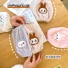 Baby sleeve covers, cute plush sleeve tips for children in autumn and winter, anti-stain, short sleeves for boys and girls wholesale details Picture